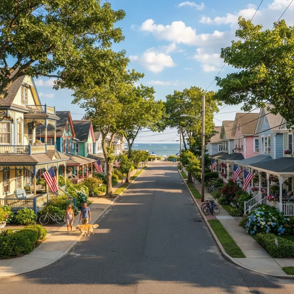 New Jersey suburban neighborhood